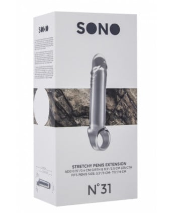Gaine d'extension de pénis lisse SONO 31 - Gaines et prolongateurs