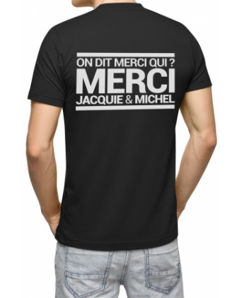 Tee-shirt Phosphorescent Jacquie et Michel - noir - T-shirts Homme