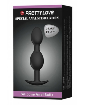 Silicone anal balls 12,5 cm - Plugs, anus pickets
