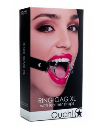 Baillon BDSM Ring Gag XL - Ouch! - Baillons, gagballs