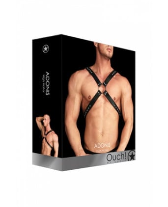 Harnais Adonis - Ouch! - Lingerie vinyle homme