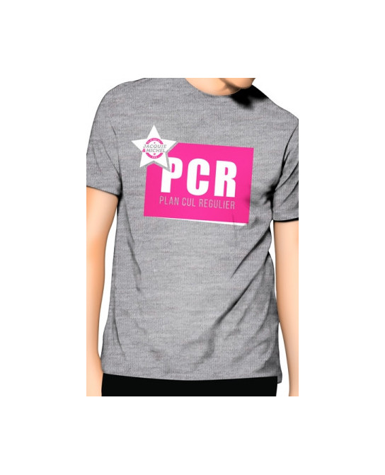 Tee-shirt Jacquie et Michel PCR - gris - T-shirts Homme